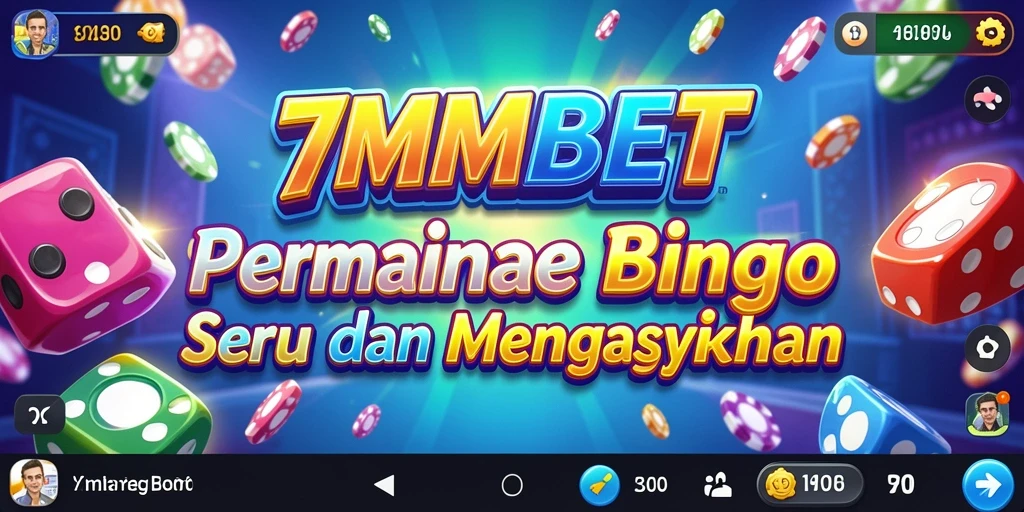 Screenshot gameplay <strong>7MMBET</strong> yang menampilkan suasana Bingo yang seru.