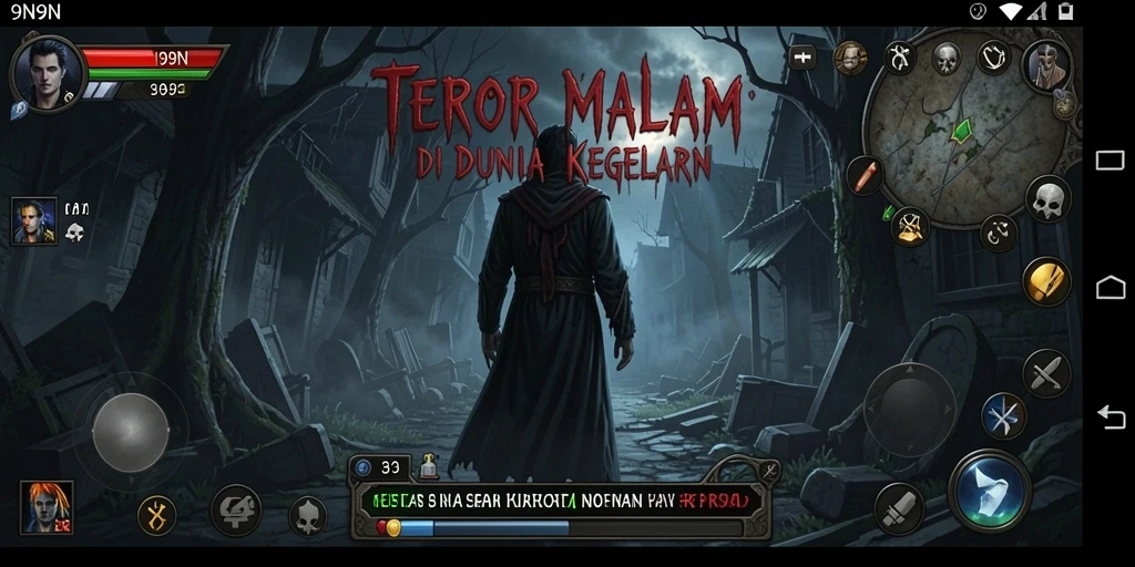 Gameplay mendebarkan dengan suasana horor yang mencekam.