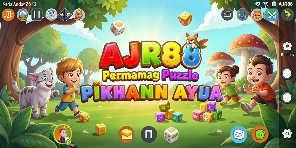 Screenshot dari gameplay menarik AJR88 menampilkan tantangan teka-teki yang seru.
