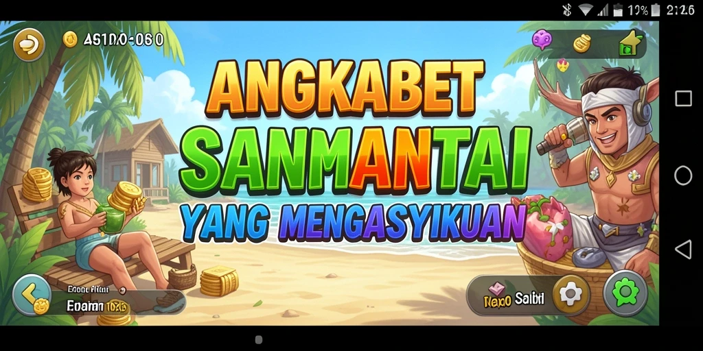 Tampilan gameplay menarik dari ANGKABET dengan tantangan seru.