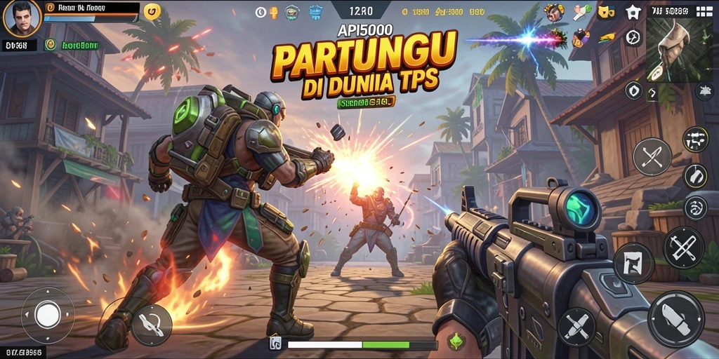 Tampilan gameplay seru dari API5000 dengan aksi TPS yang memukau.