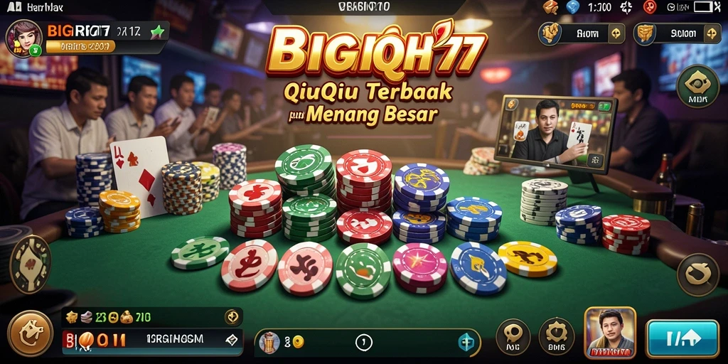 Tampilan gameplay QiuQiu yang mengasyikkan di BIGRICH77.