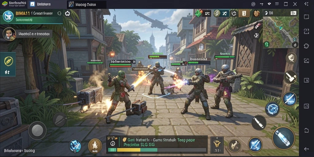 Tampilan gameplay menampilkan elemen strategi yang mendebarkan di BIMA11.
