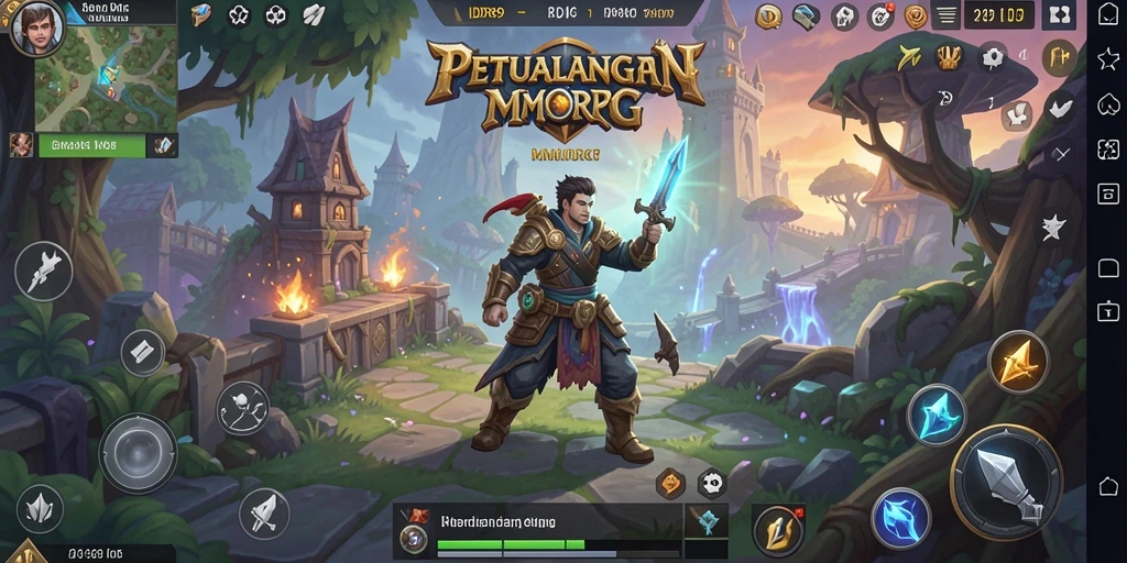 Tampilan gameplay mendebarkan di IDR89 dengan aksi seru.
