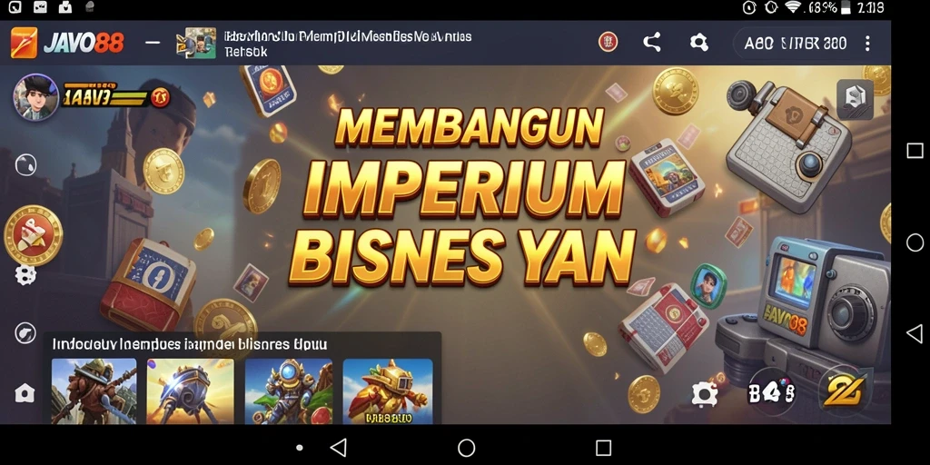 Screenshot utama JAVO88 menampilkan dinamika gameplay Tycoon yang menarik.