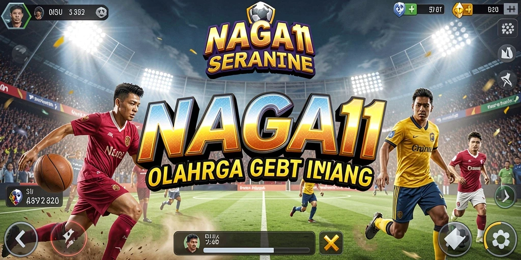Tampilan gameplay NAGA11 yang mendebarkan dan kompetitif.
