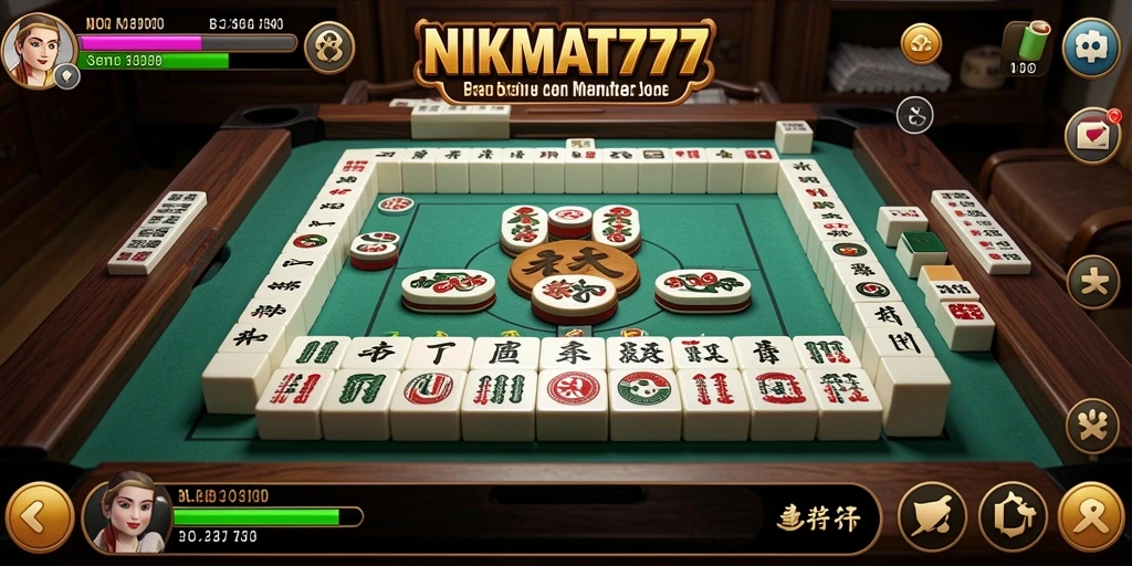 Gameplay menakjubkan NIKMAT777 yang penuh strategi Mahjong.