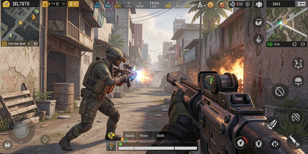 Screenshot menampilkan gameplay intens dalam SELTOTO yang menarik.