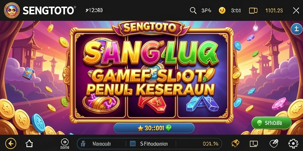 Screenshot permainan SENGTOTO menampilkan pengalaman Slot yang seru.