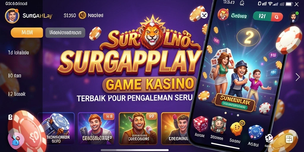 Tampilan gameplay SURGAPLAY menampilkan keseruan permainan Kasino.