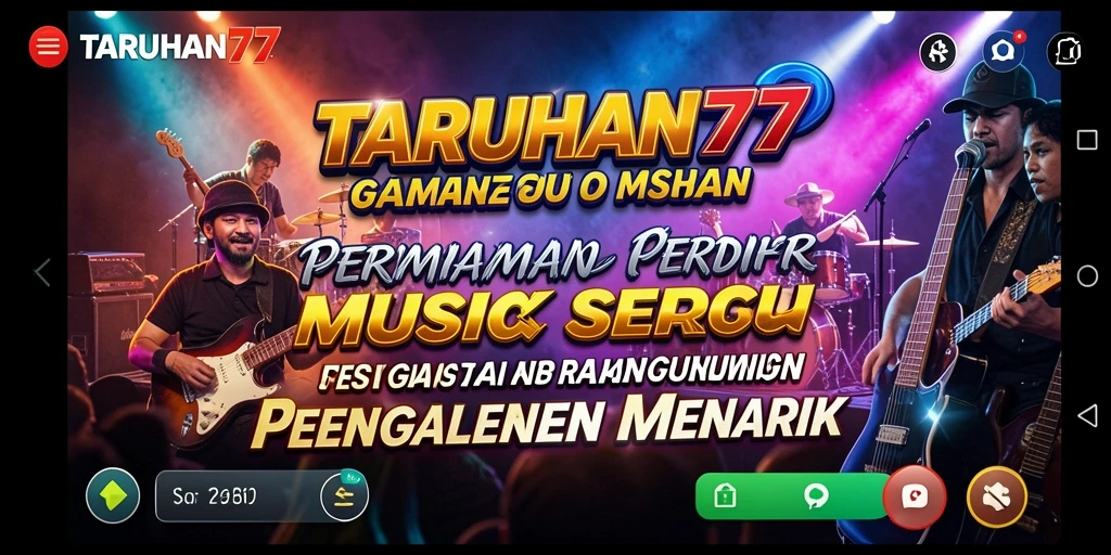 Tampilan gameplay TARUHAN77 yang seru dan interaktif.