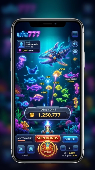 Screenshot aplikasi ufo777 dengan tampilan antarmuka yang user-friendly.